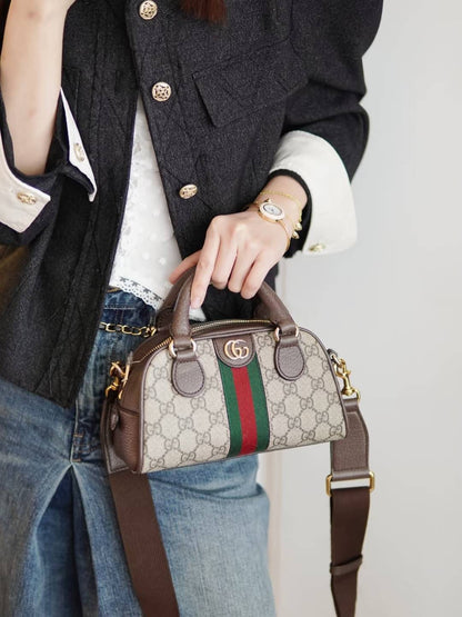 Light Luxury Mini Boston Handbag