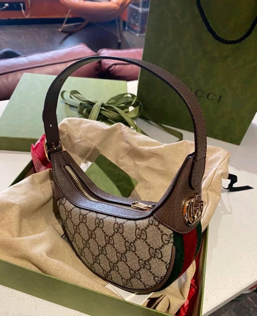 Luxury Crescent Underarm Shoulder Bag