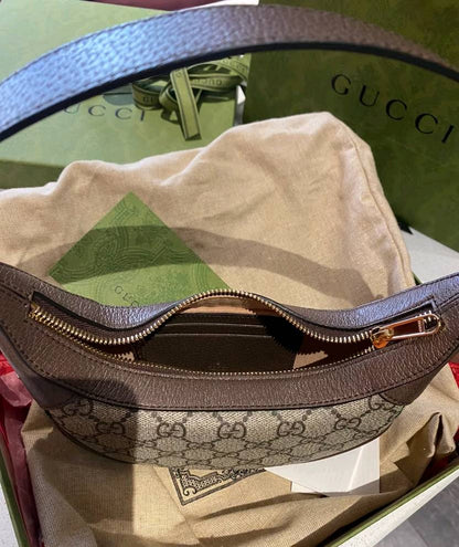 Luxury Crescent Underarm Shoulder Bag