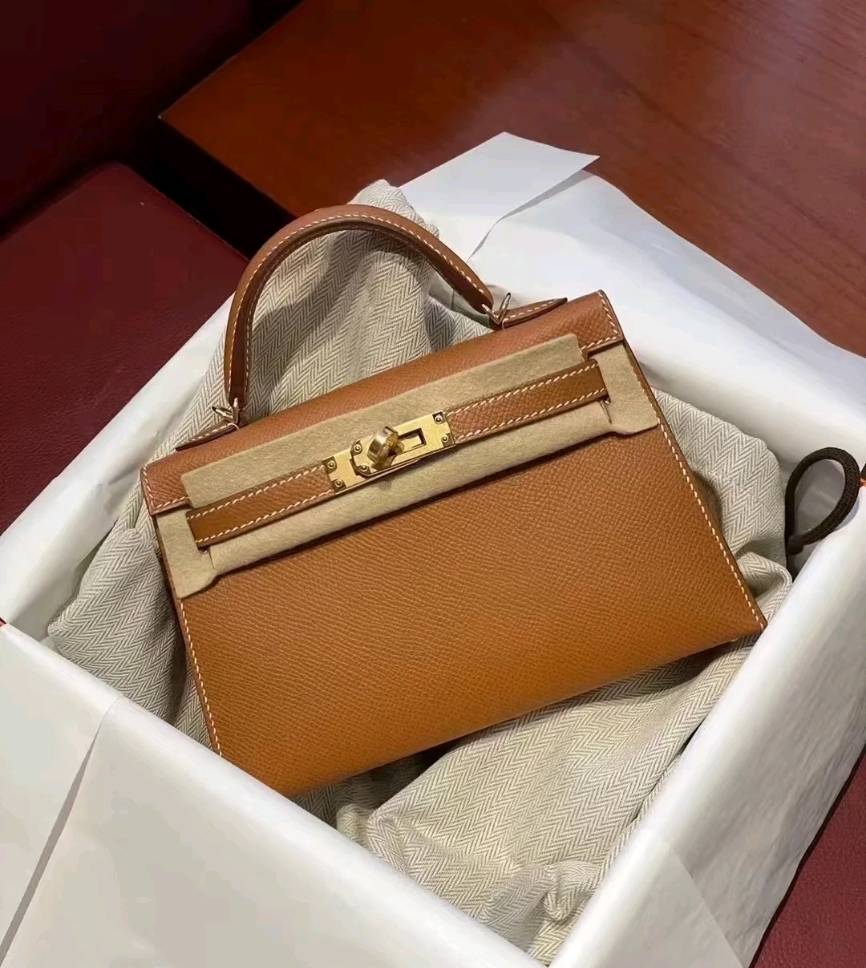 Gold Kelly II Bag