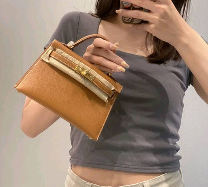 Gold Kelly II Bag