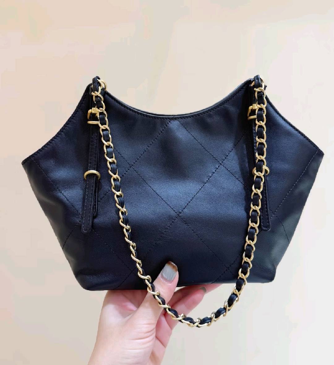 Timeless Quiet Luxury Chain Hobo Bag