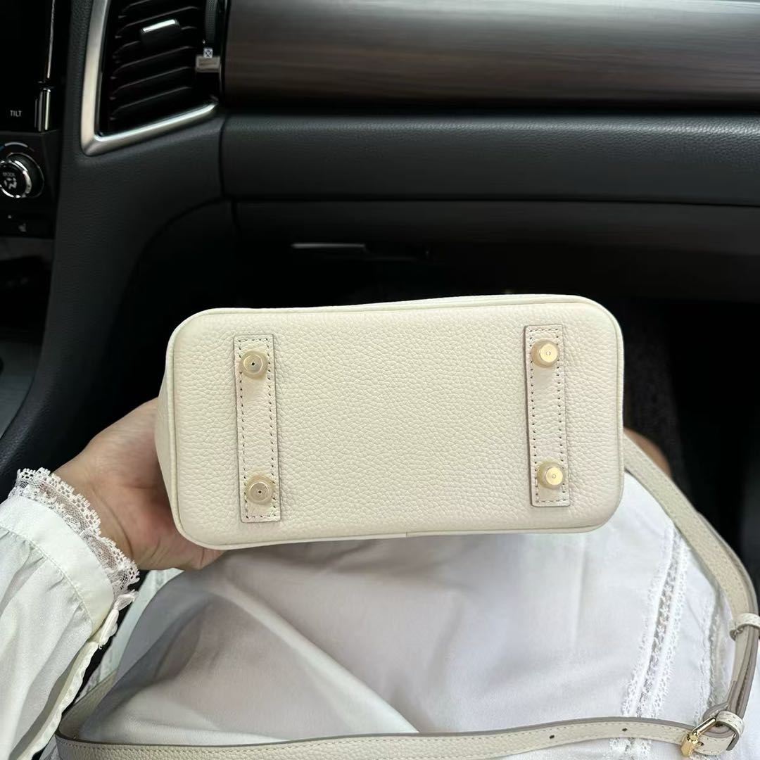 Luxury Litchi‑Grain Mini Handbag Crossbody Bag