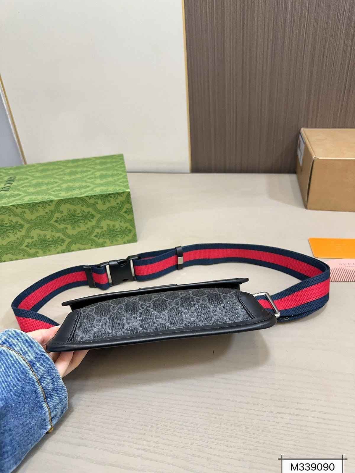 Casual Streetwear Men Flap Crossbody Bag