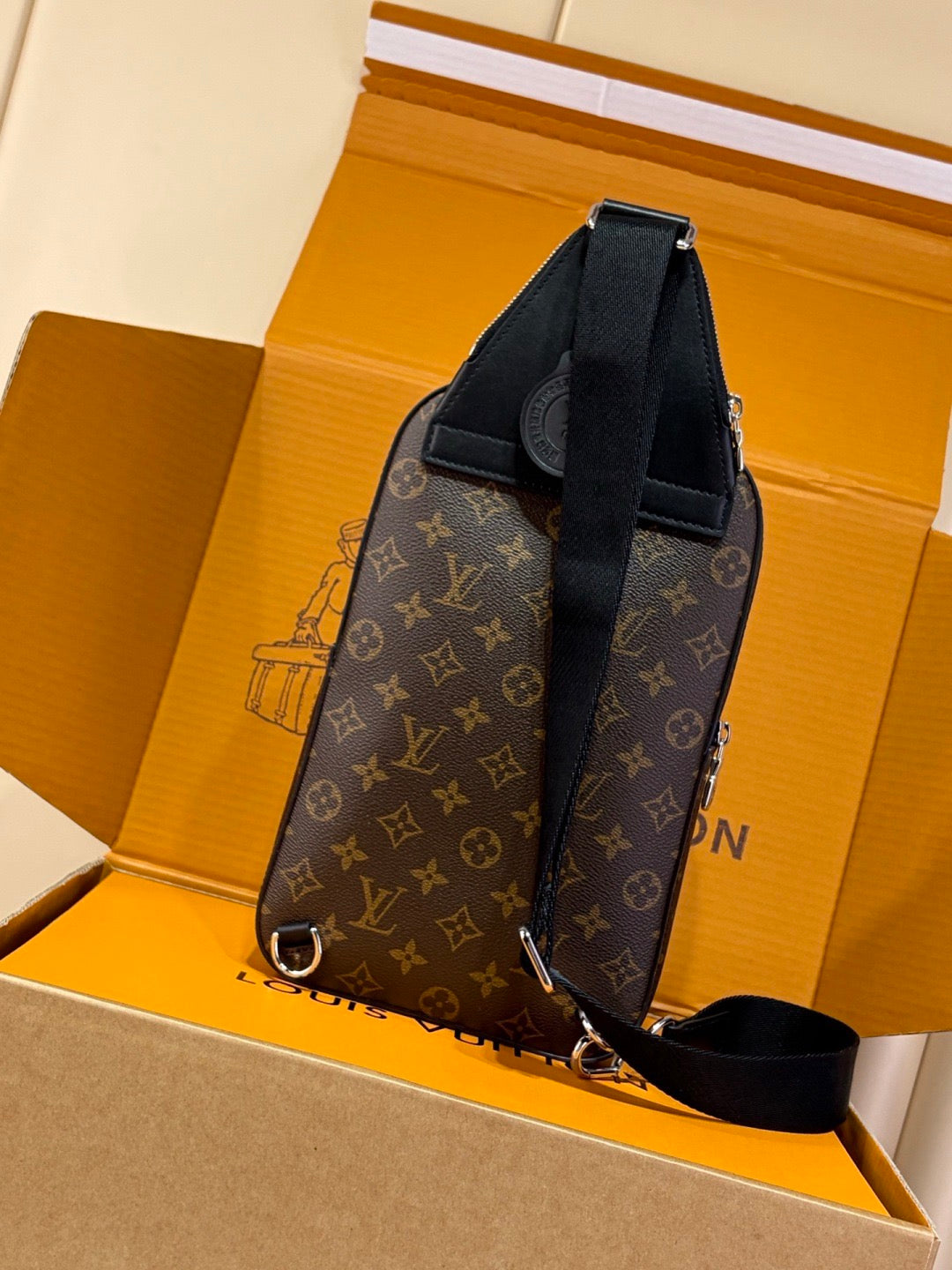Vintage Monogram Men's Sling Chest Bag