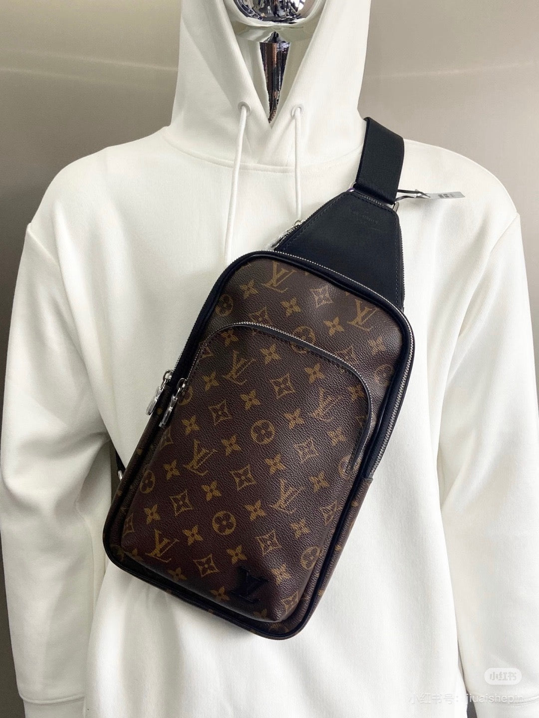 Vintage Monogram Men's Sling Chest Bag