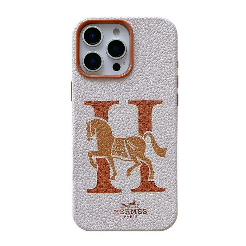 Klassisk læder cover til iPhone