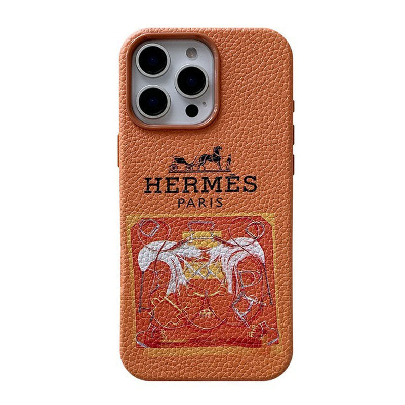 Klassisk læder cover til iPhone