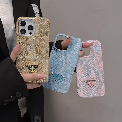 Custodia per iPhone di lusso con colori sfumati