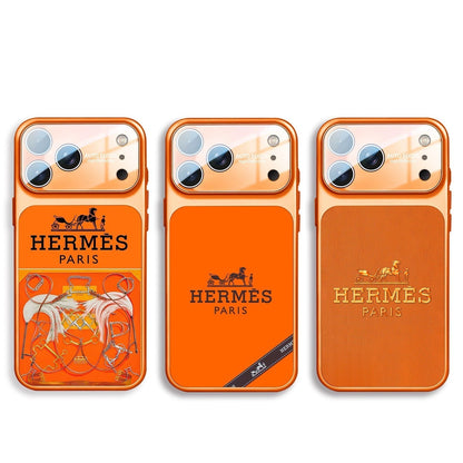 H Luxury Orange Series iPhone etui