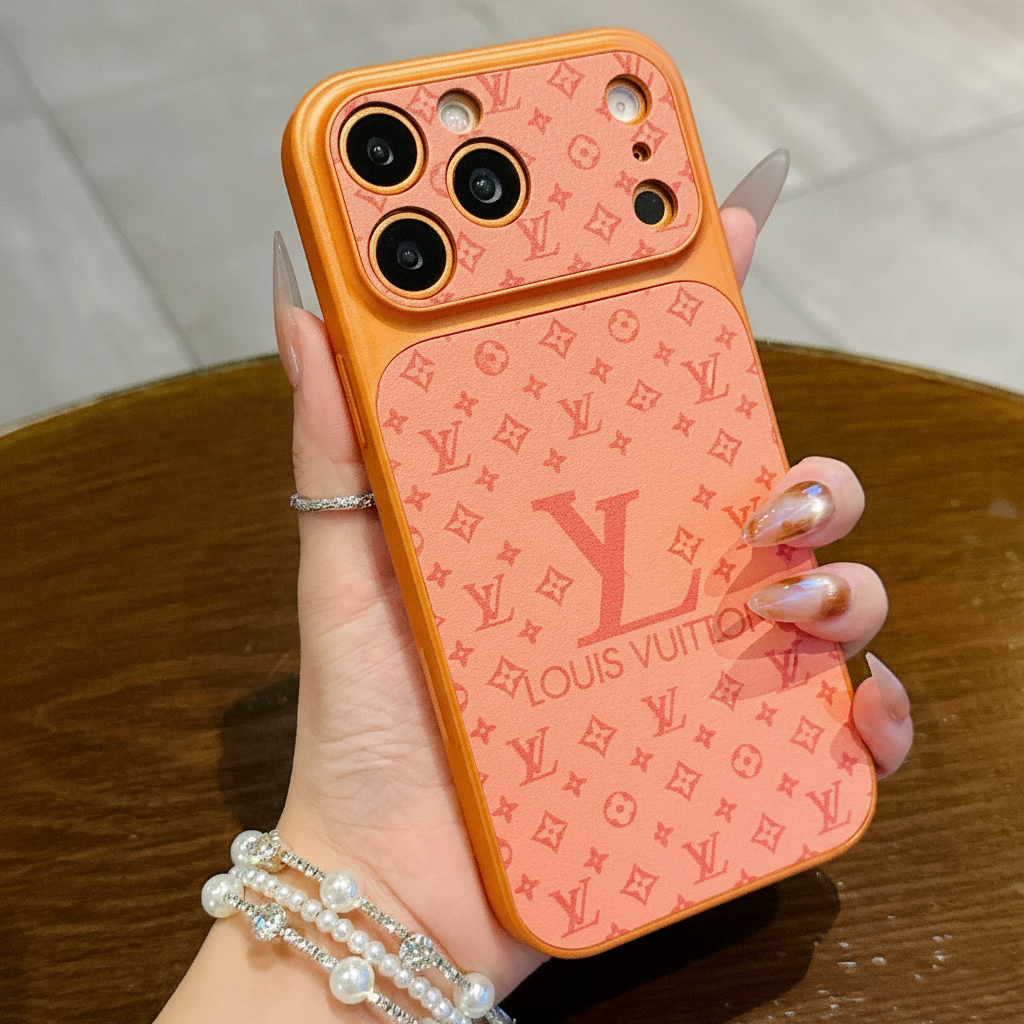 حالة IPhone الفاخرة المنقوشة