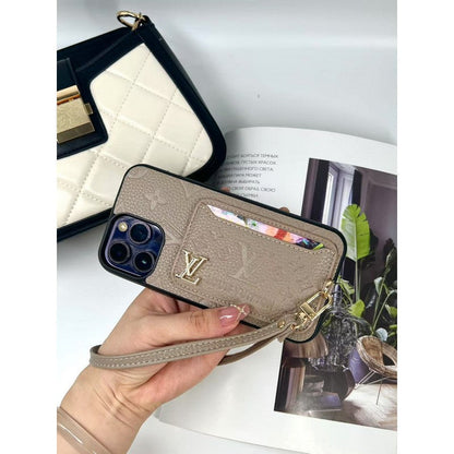 Luksus Fire farver Card Bag iPhone etui