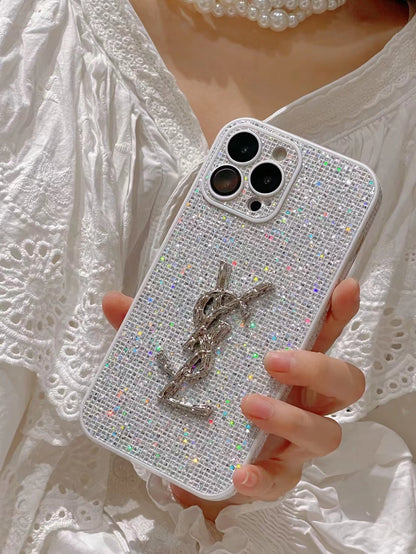 حافظات آيفون الفاخرة اللامعة