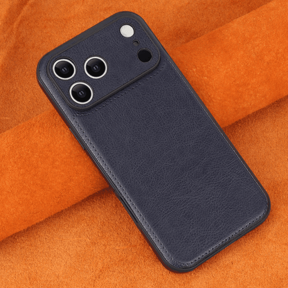 All-Model Compatible Genuine Leather iPhone Cover