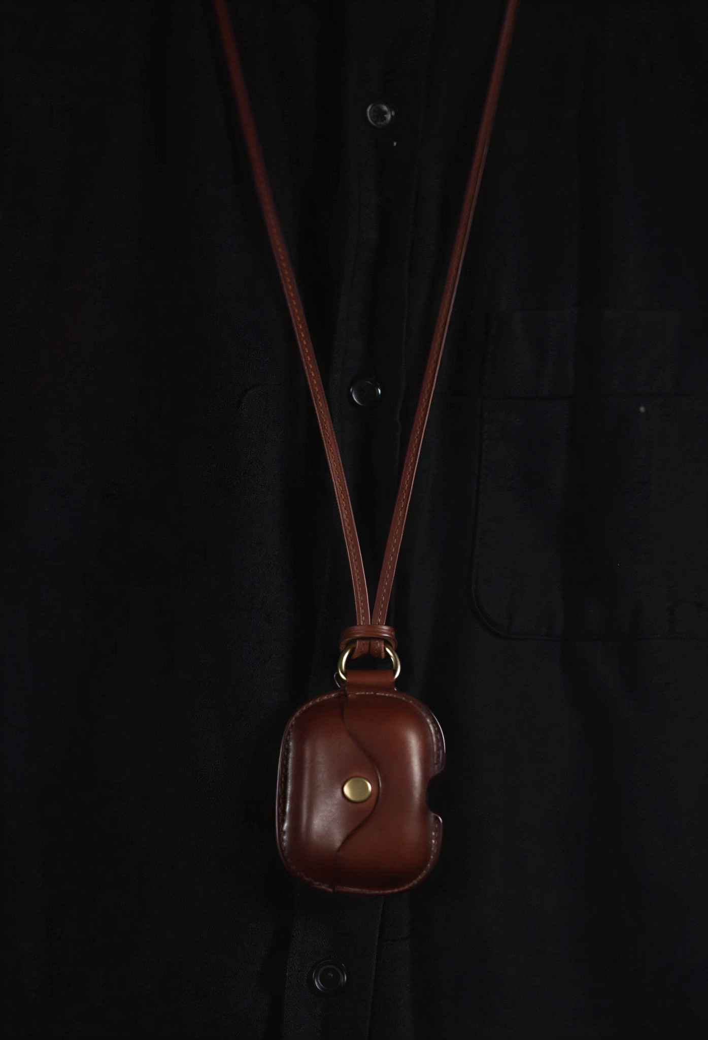 Premium Genuine Leather Airpods Case