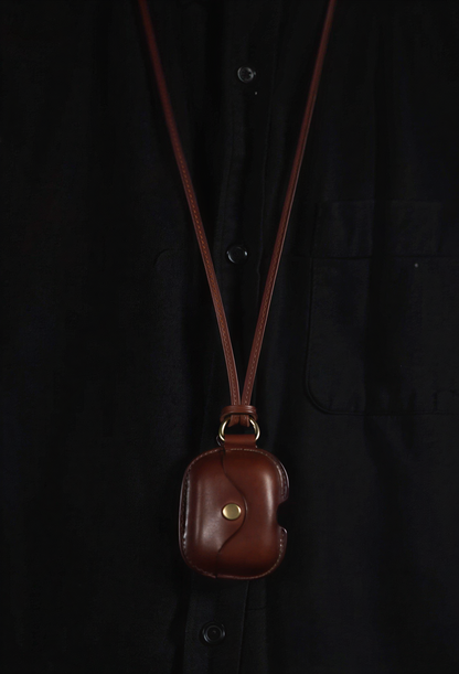 Premium Genuine Leather Airpods Case