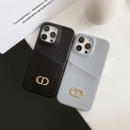 Fashion læder cover til iPhone