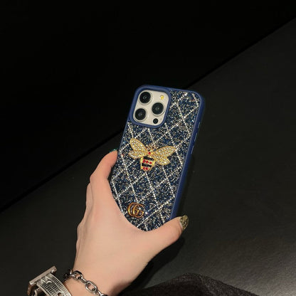Premium Bee Diamond iPhone-etui