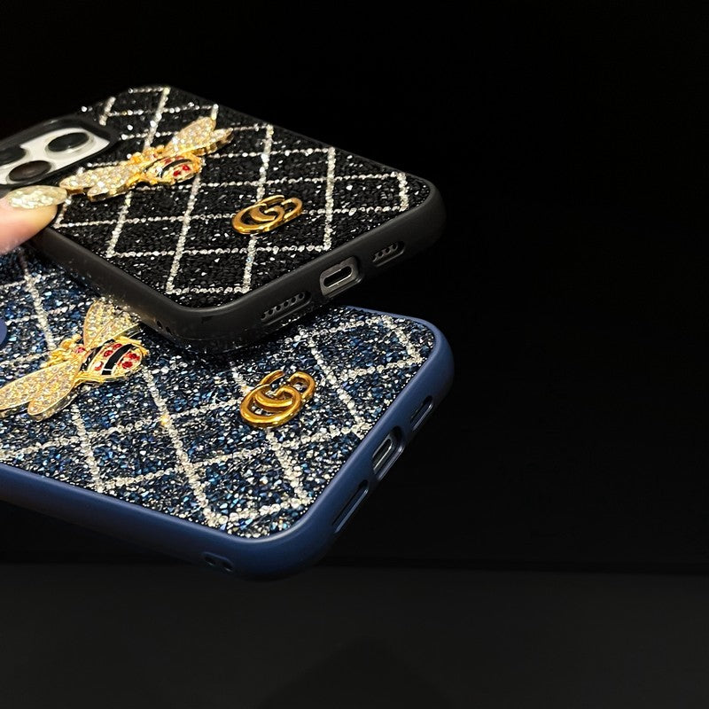 Premium Bee Diamond iPhone-etui