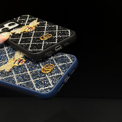 Premium Bee Diamond iPhone-etui