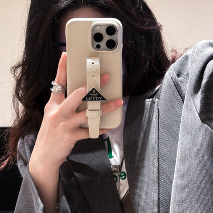 Luksus læderhåndtag til iPhone