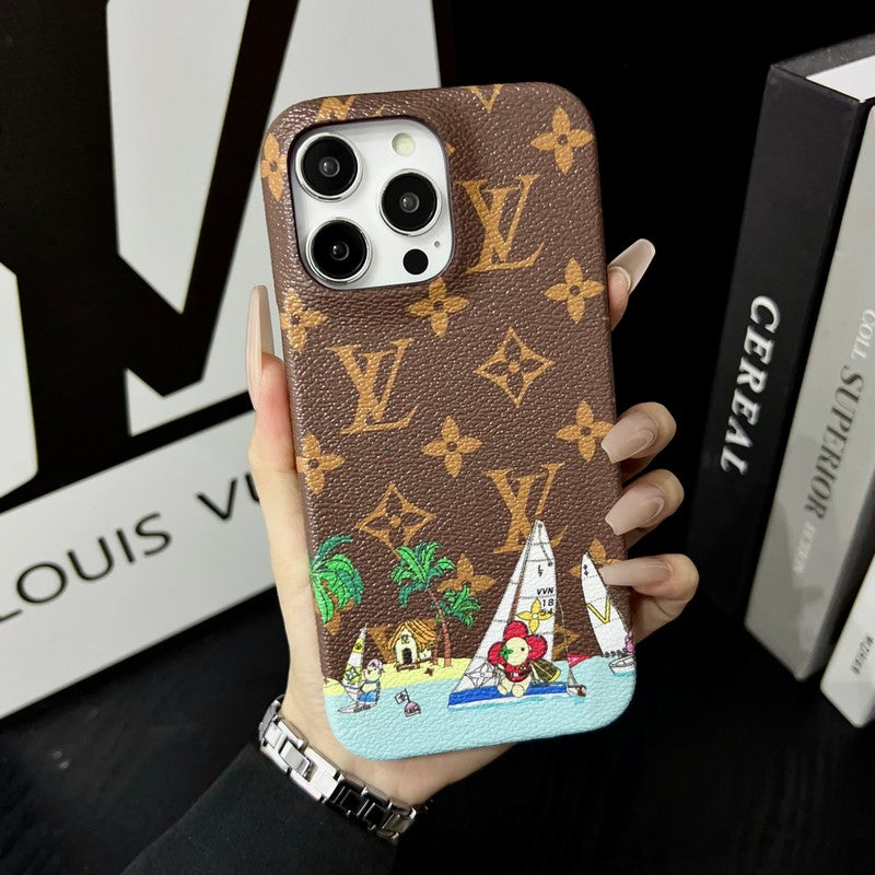 Luksus farve iPhone etui