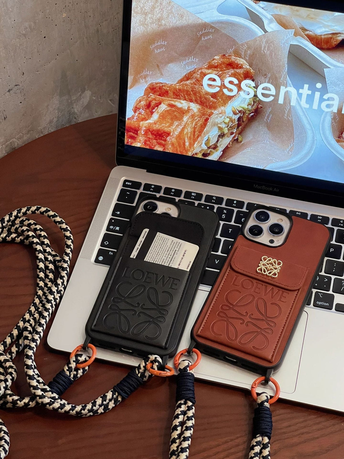 Loe Card Holder Læder iPhone etui
