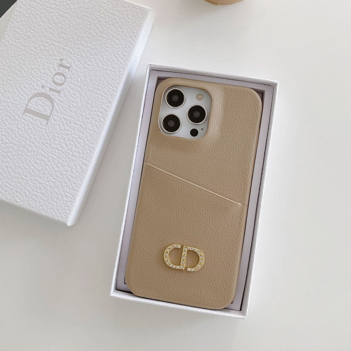 Fashion læder cover til iPhone