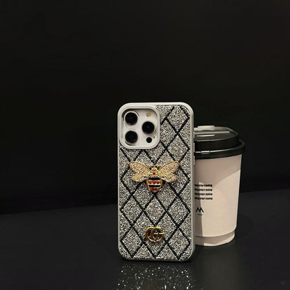 Premium Bee Diamond iPhone-etui