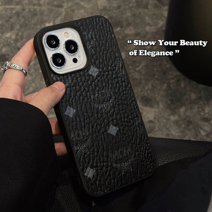 Custodia per iPhone MCM Nera-MCK240603