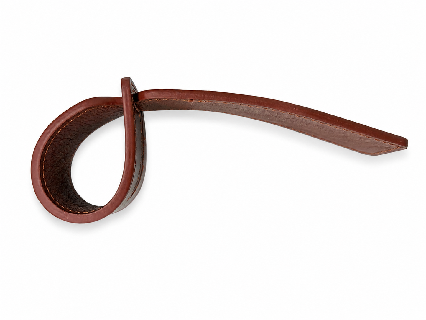Handmade Brown Leather Luggage Tag