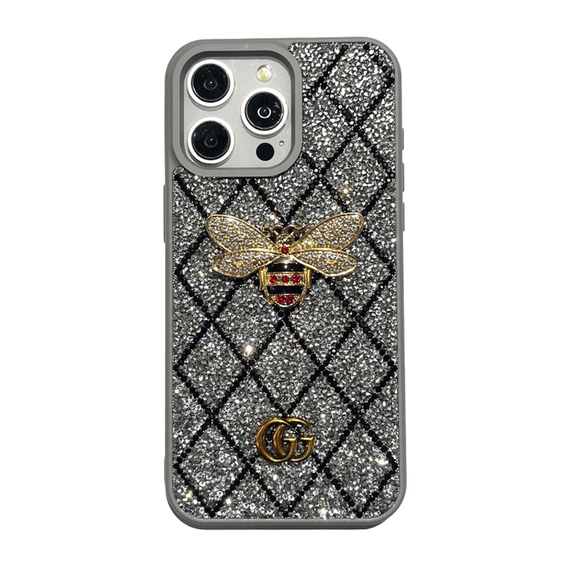Premium Bee Diamond iPhone-etui
