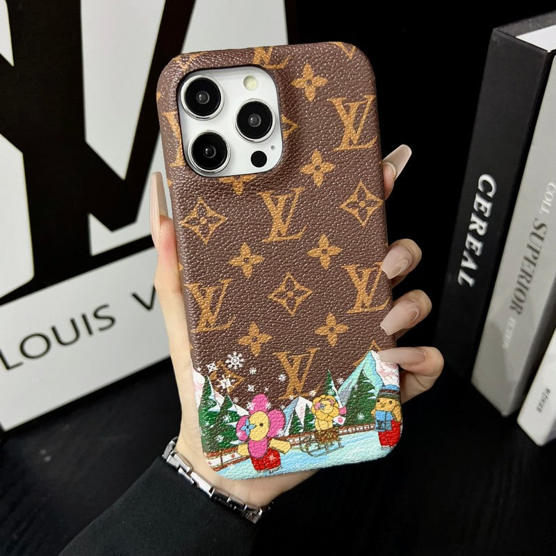 Luksus farve iPhone etui