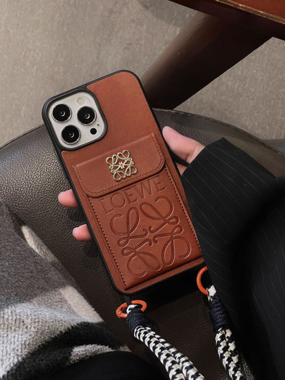 Loe Card Holder Læder iPhone etui