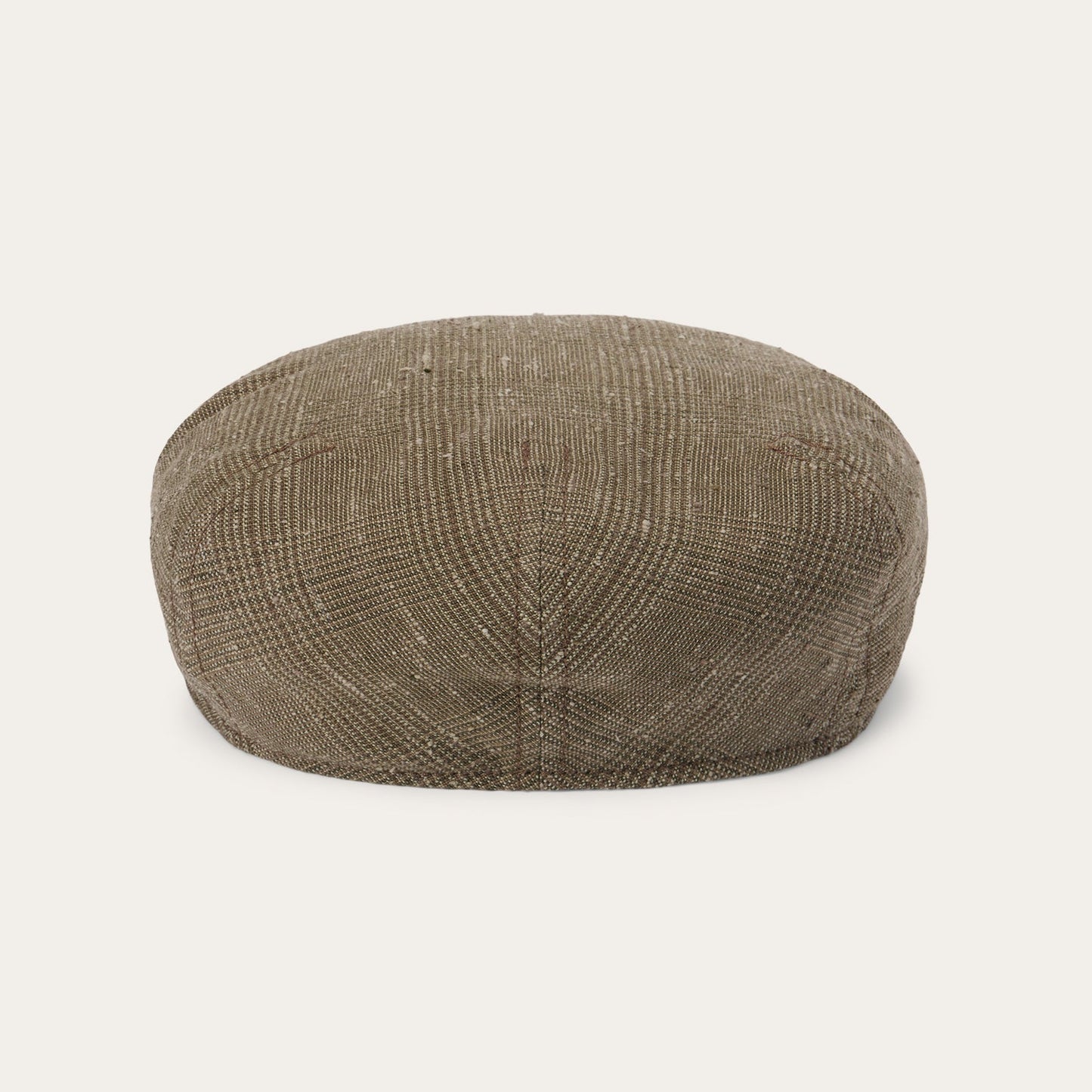 Casquette Kent en Lin/Soie Glen Check