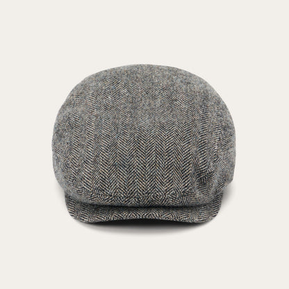 Casquette Driver en Laine à Chevrons