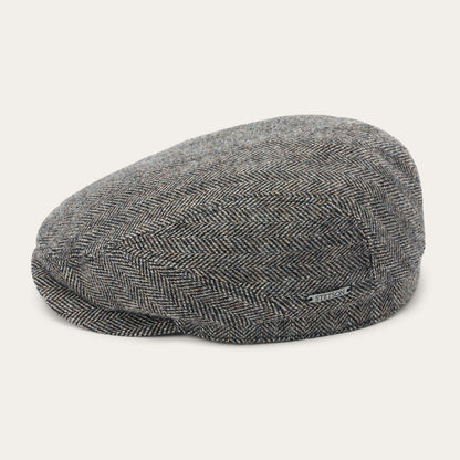 Casquette Driver en Laine à Chevrons