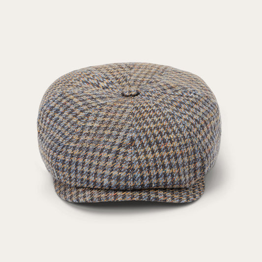 Lněné/bavlněné kloboučnice Houndstooth