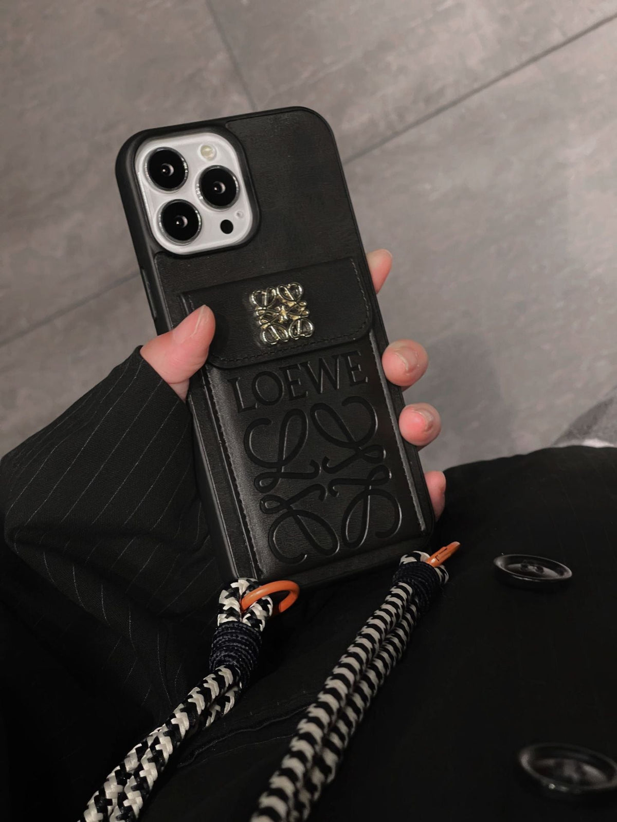 Loe Card Holder Læder iPhone etui