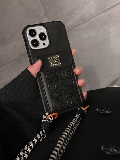 Loe Card Holder Læder iPhone etui