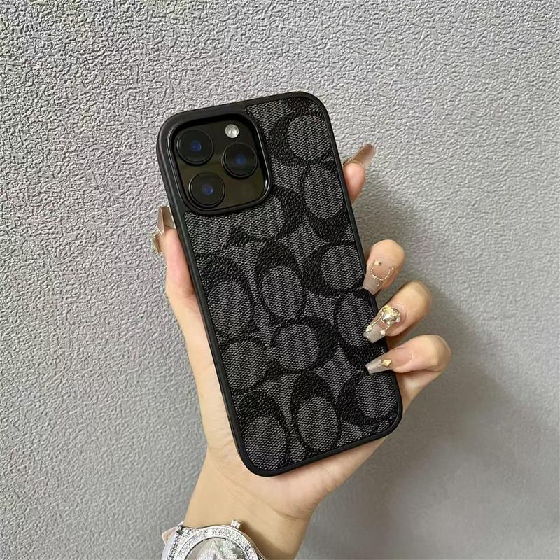 Blødt læder-tekstur beskyttende iPhone-cover