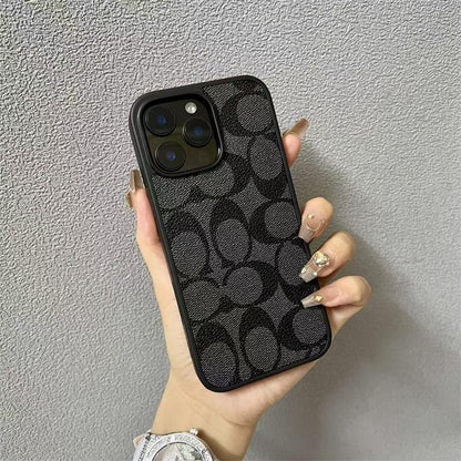 Blødt læder-tekstur beskyttende iPhone-cover