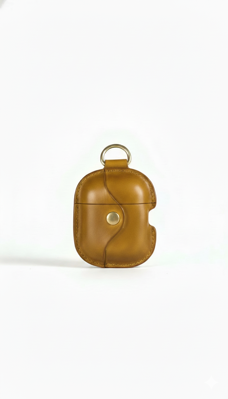 Premium Genuine Leather Airpods Case