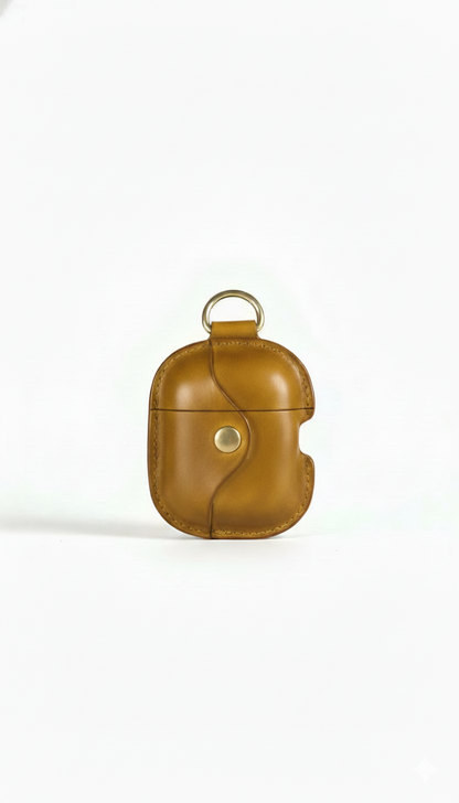 Premium Genuine Leather Airpods Case