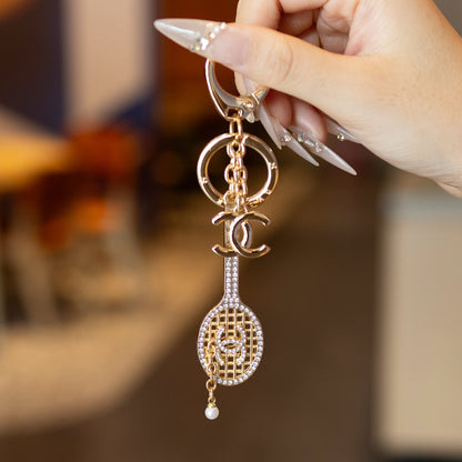 tennis racket  keychain