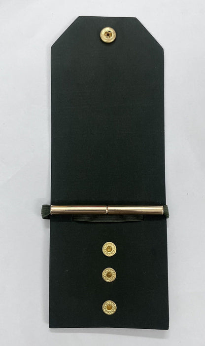 Handcrafted Leather Cash Wrap Wallet — Slim, Minimal, Essential