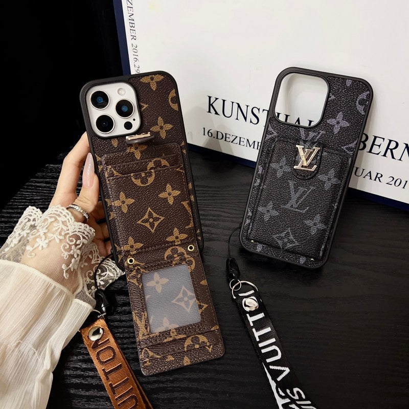 حافظة iPhone ذات لون كلاسيكي فاخر