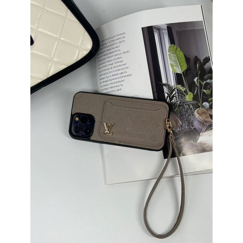 Luksus Fire farver Card Bag iPhone etui
