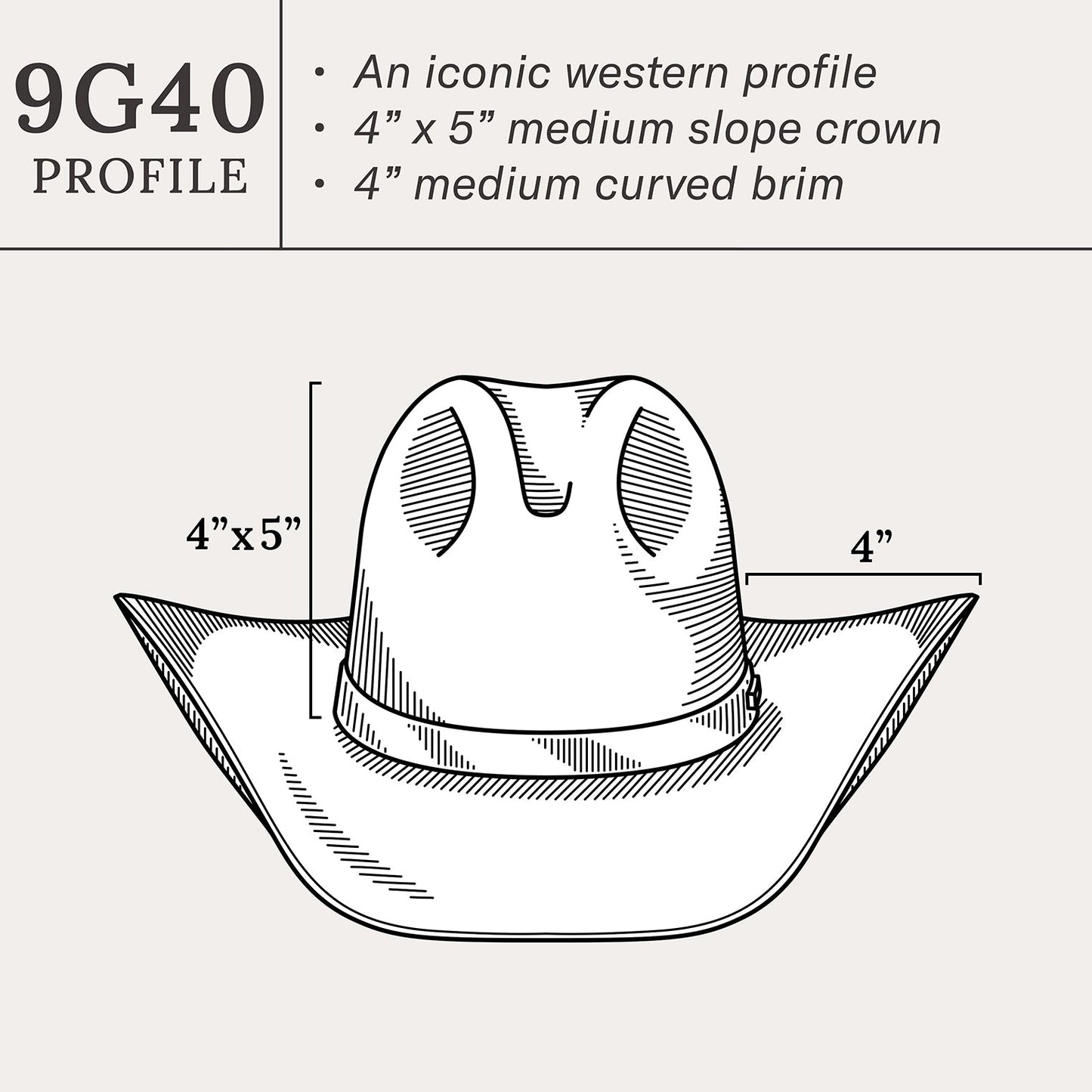 Chapeau de cowboy Seminole 4X