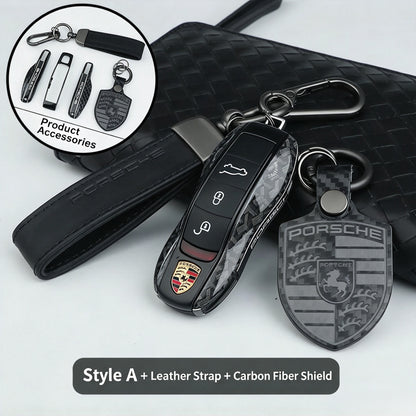 Car Key Fob Cover Set for Porsche P2